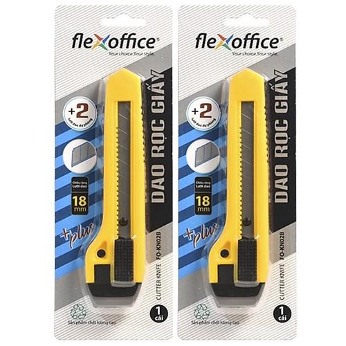 Dao rọc giấy Flexoffice FO-KN02B