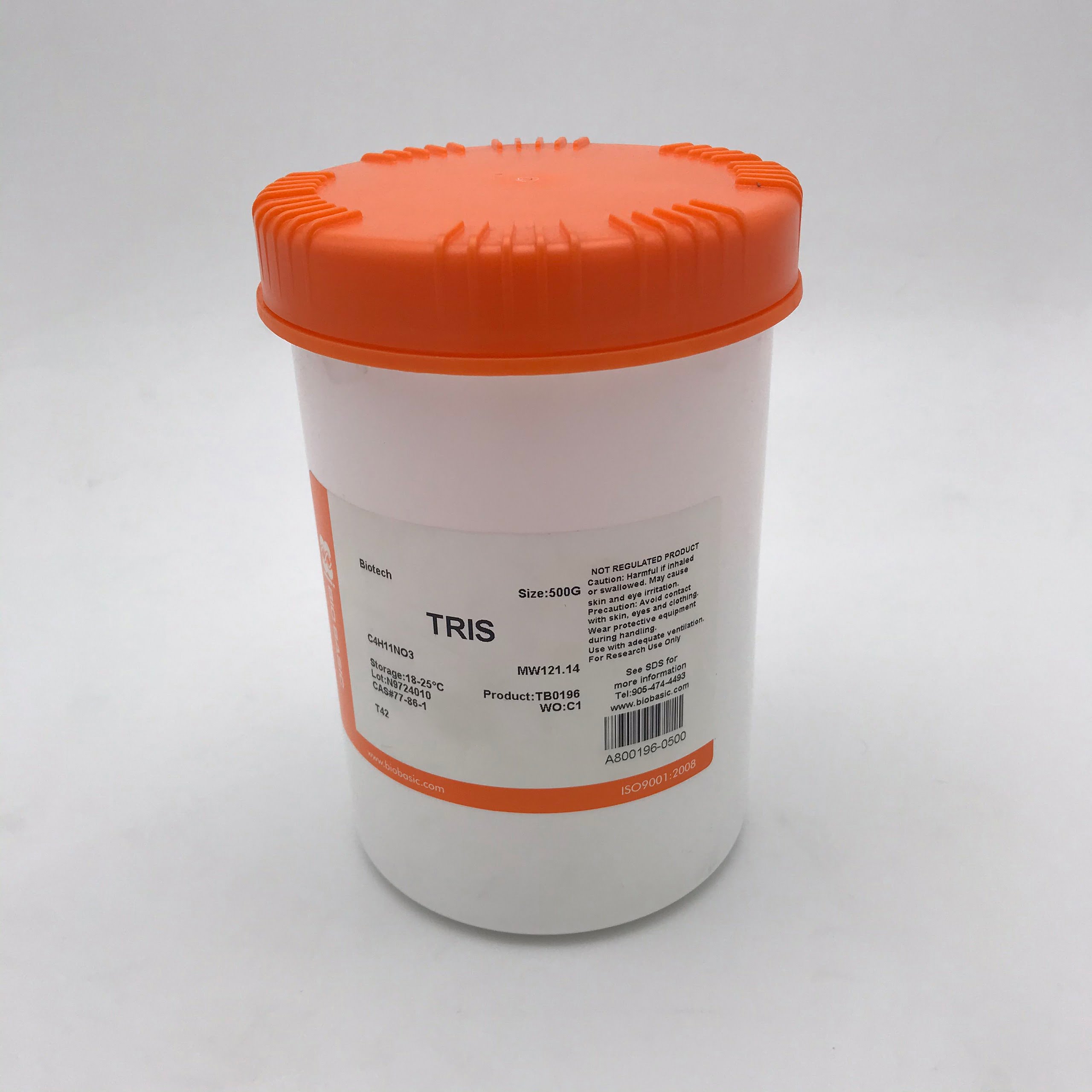Hoá chất Tris base (Biotech Grade) ≥99.0%,TB0196, Lọ 500g, Bio Basic - Canada