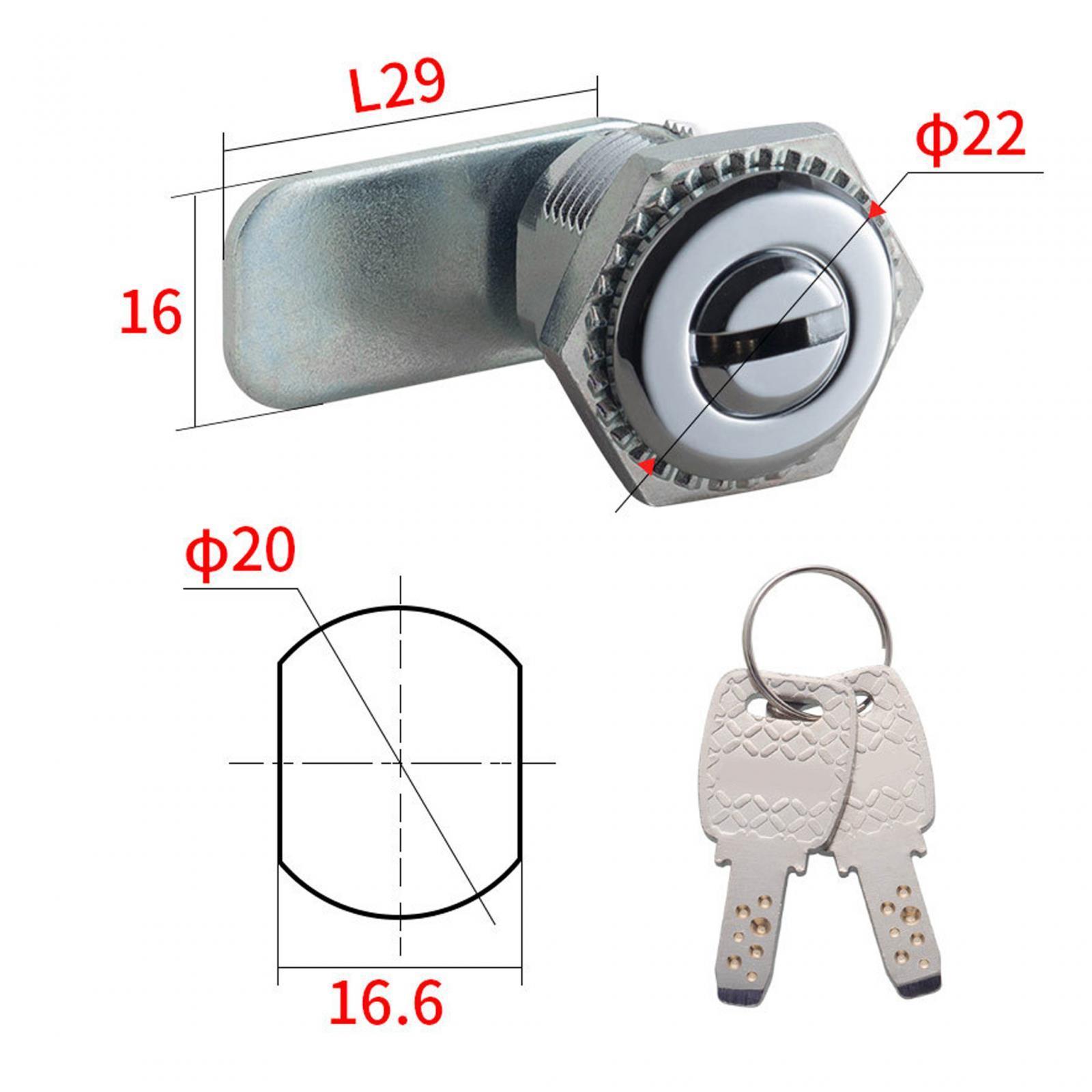 Cabinet cam Lock Easy Installation Professional for Pay Phone Dresser Drawer