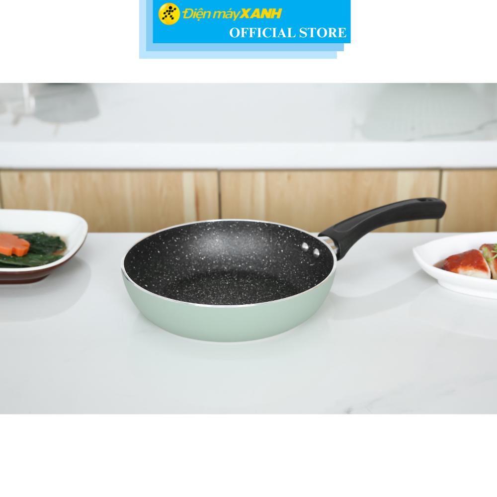 Chảo nhôm chống dính vân đá đáy từ 20 cm Elmich Coloseum Y1 EL-3718