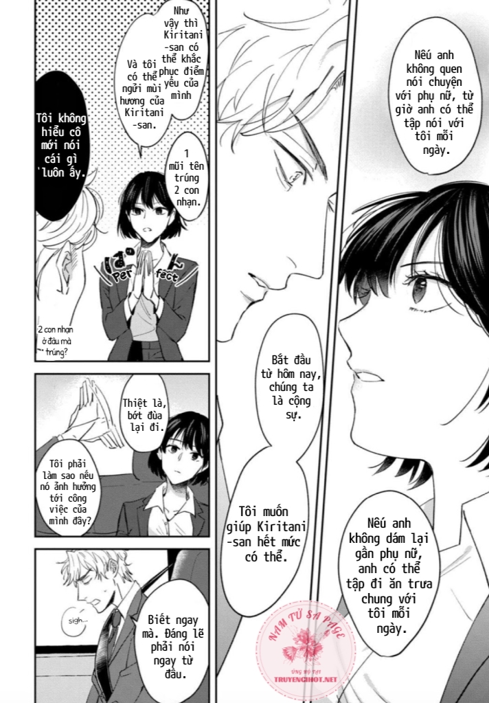 tôi không thể chỉ biết yêu thôi - cấp trên hay soi mói và cấp dưới nghiện mùi chapter 1 22