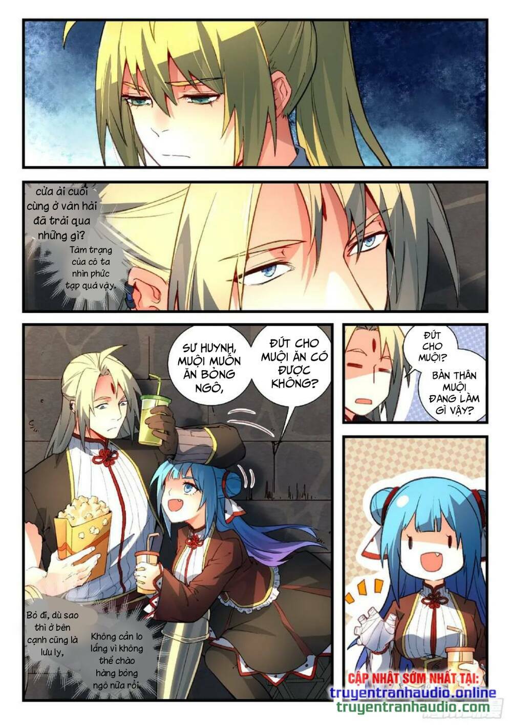 trước kia có tòa linh kiếm sơn chapter 557 8