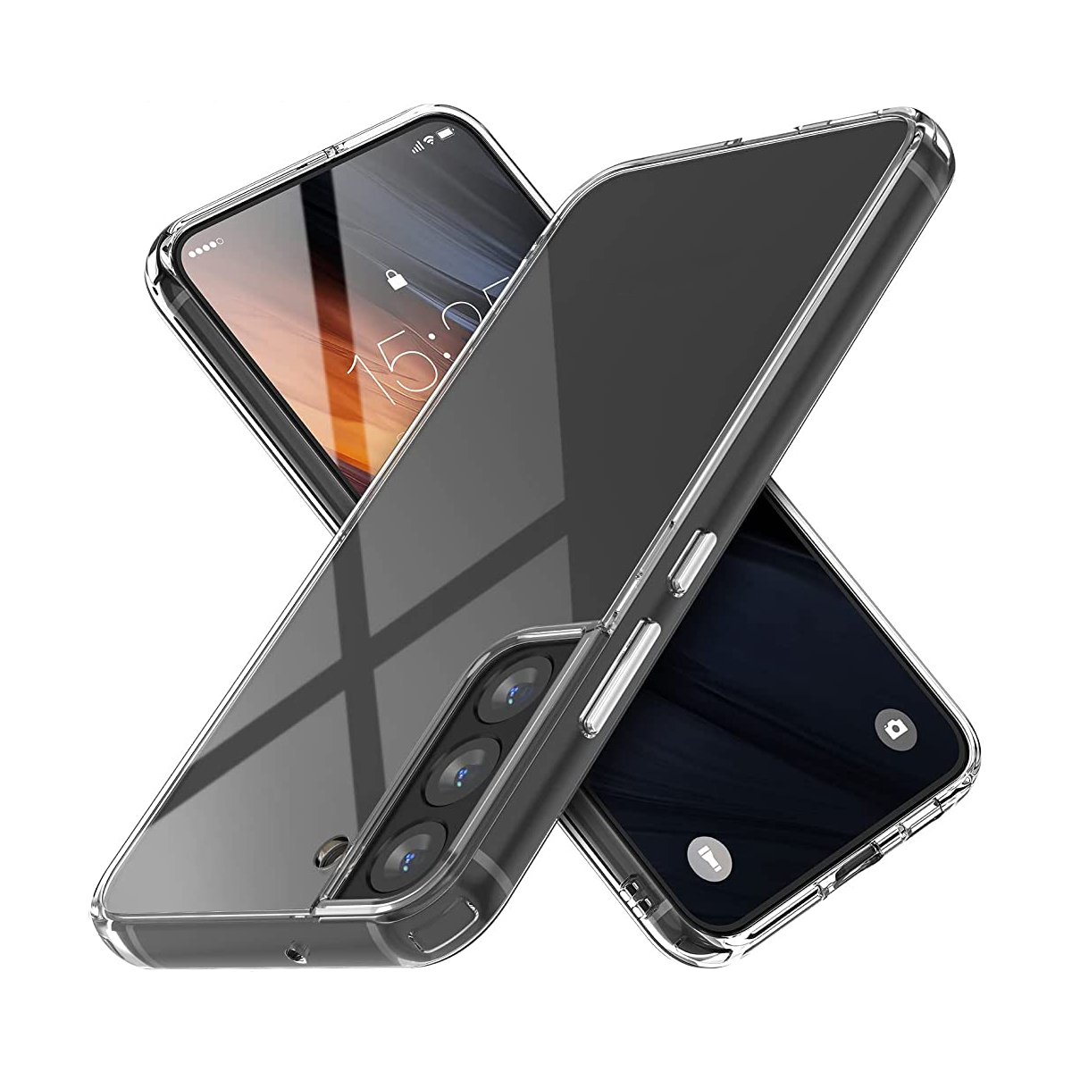 Ốp lưng silicon trong suốt cho điện thoại SAMSUNG GALAXY S20FE/ S21/ S21+/ S21 Ultra/ S22/ S22+/ S22 Ultra