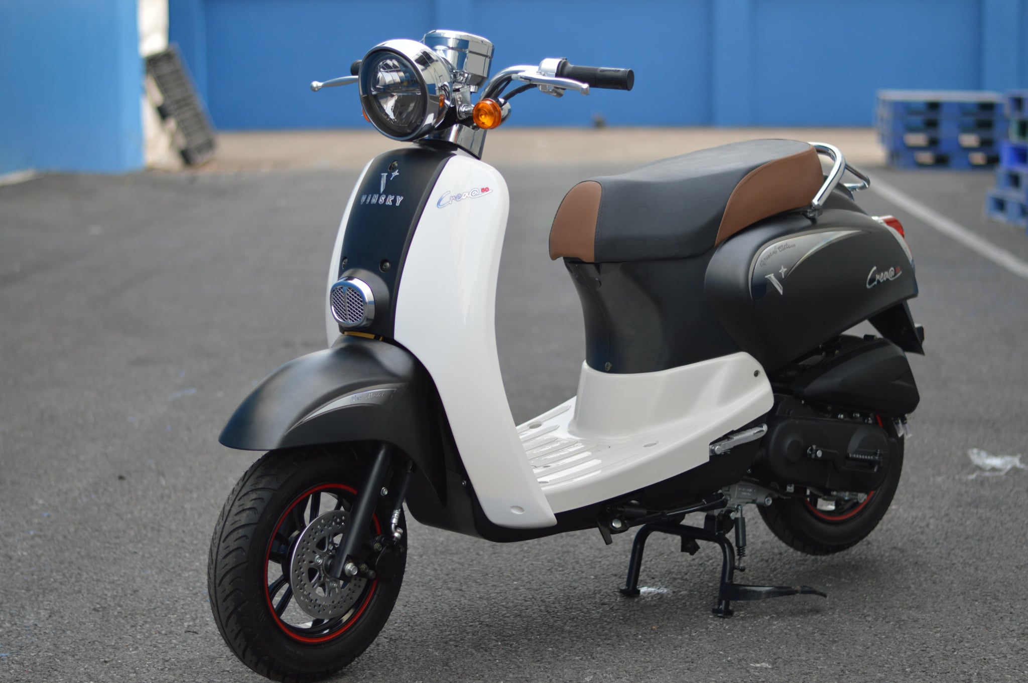 Xe Ga 50CC Crea Vinsky 2022 - Đen sần