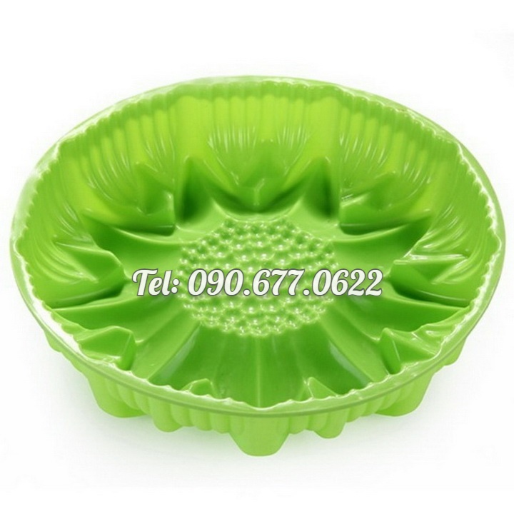 Khuôn silicone làm bánh, rau câu hoa hướng dương đại đóa – Loại 28 cm - Mã số 1025