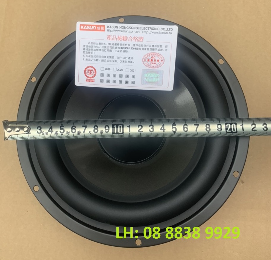 LOA BASS 20 KASUN TỪ 140 COIL 45 HỒNG KÔNG CHÍNH HÃNG - 200W - GIÁ 1 LOA