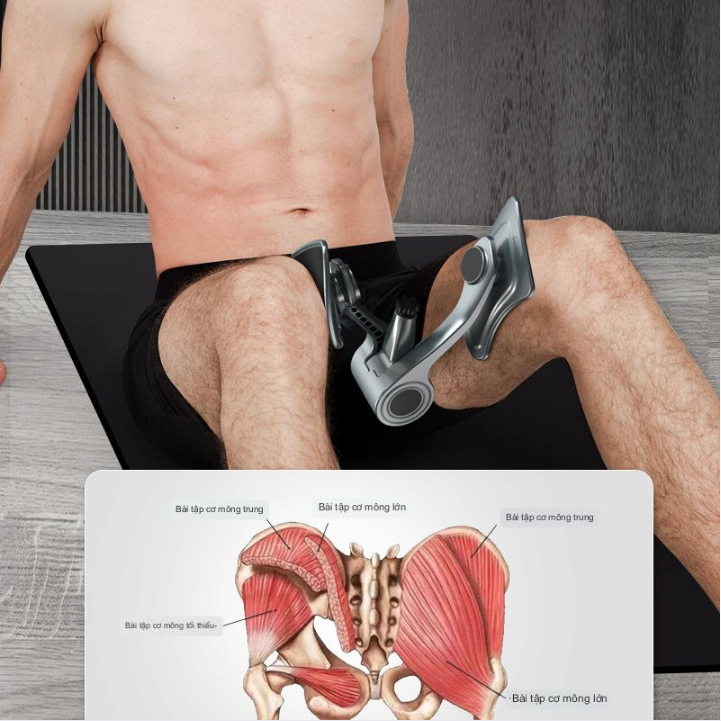 Thiết Bị Tập Nâng Cơ Đùi Pelvic Streng Nam Giới - hàng cao cấp