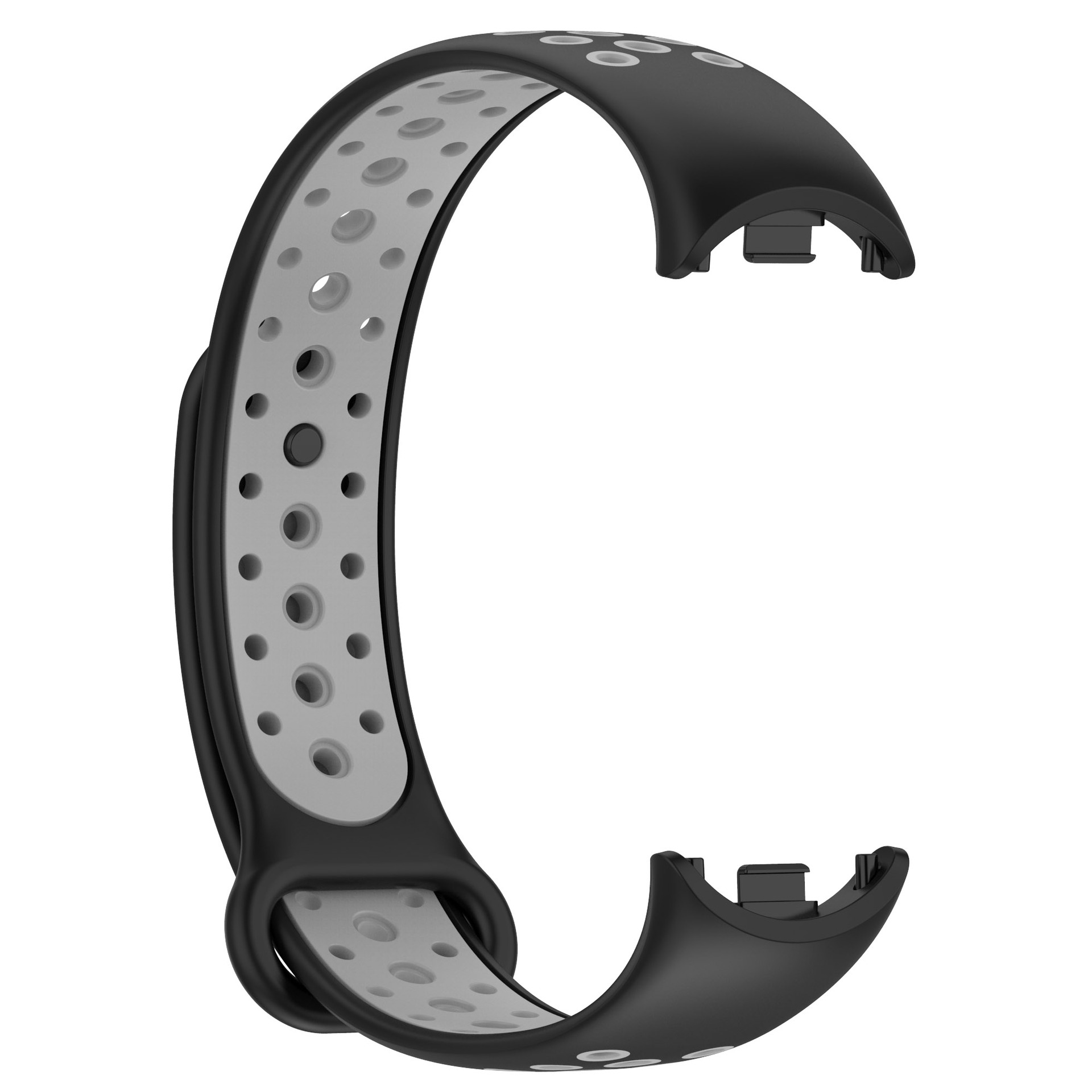 Dây đeo Silicone Sporty thay thế cho Xiaomi Mi Band 8 / Xiaomi Mi Band 9 - Hàng Chính Hãng