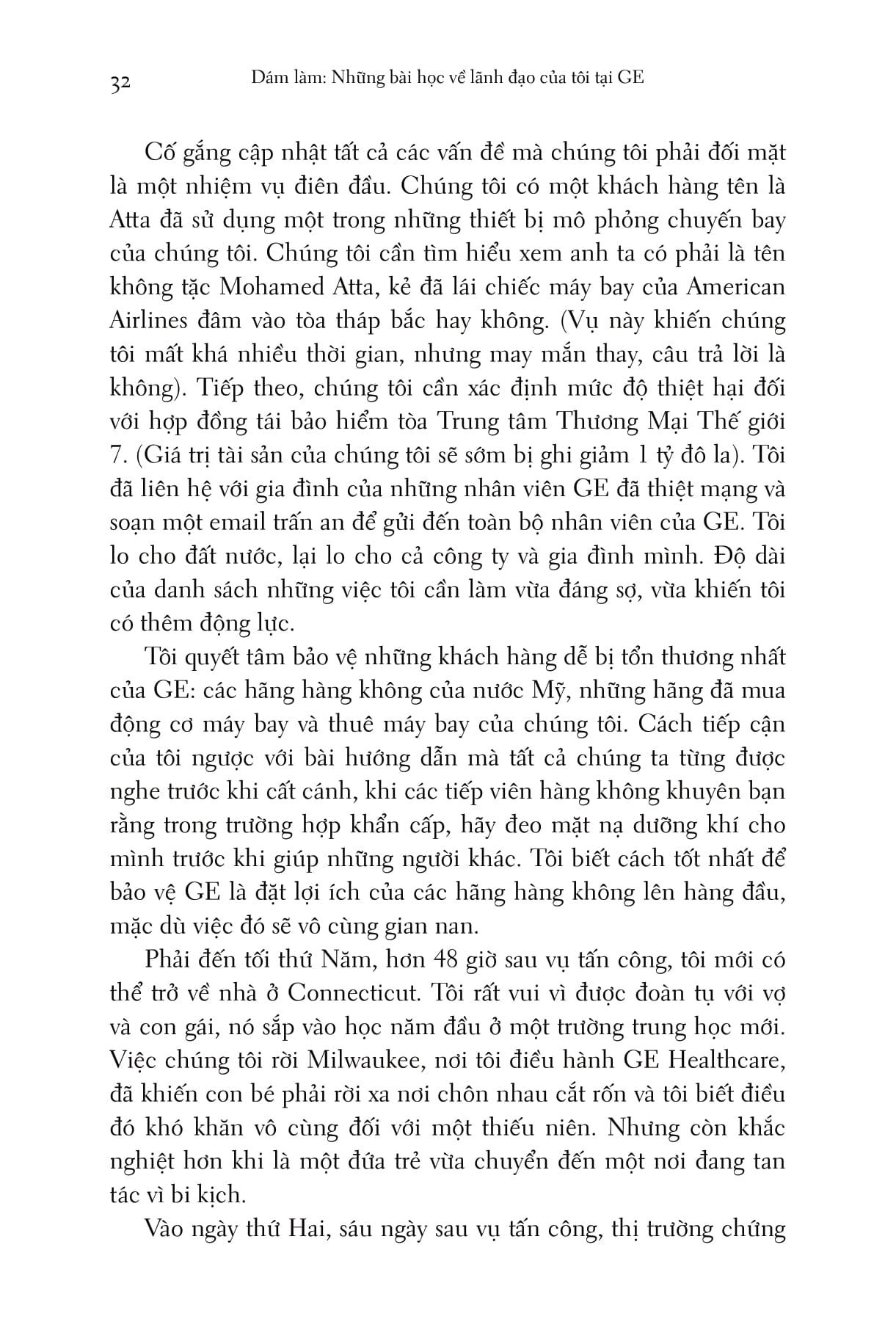 Sách - Dám Làm - Những Bài Học Về Lãnh Đạo Của Tôi Tại GE