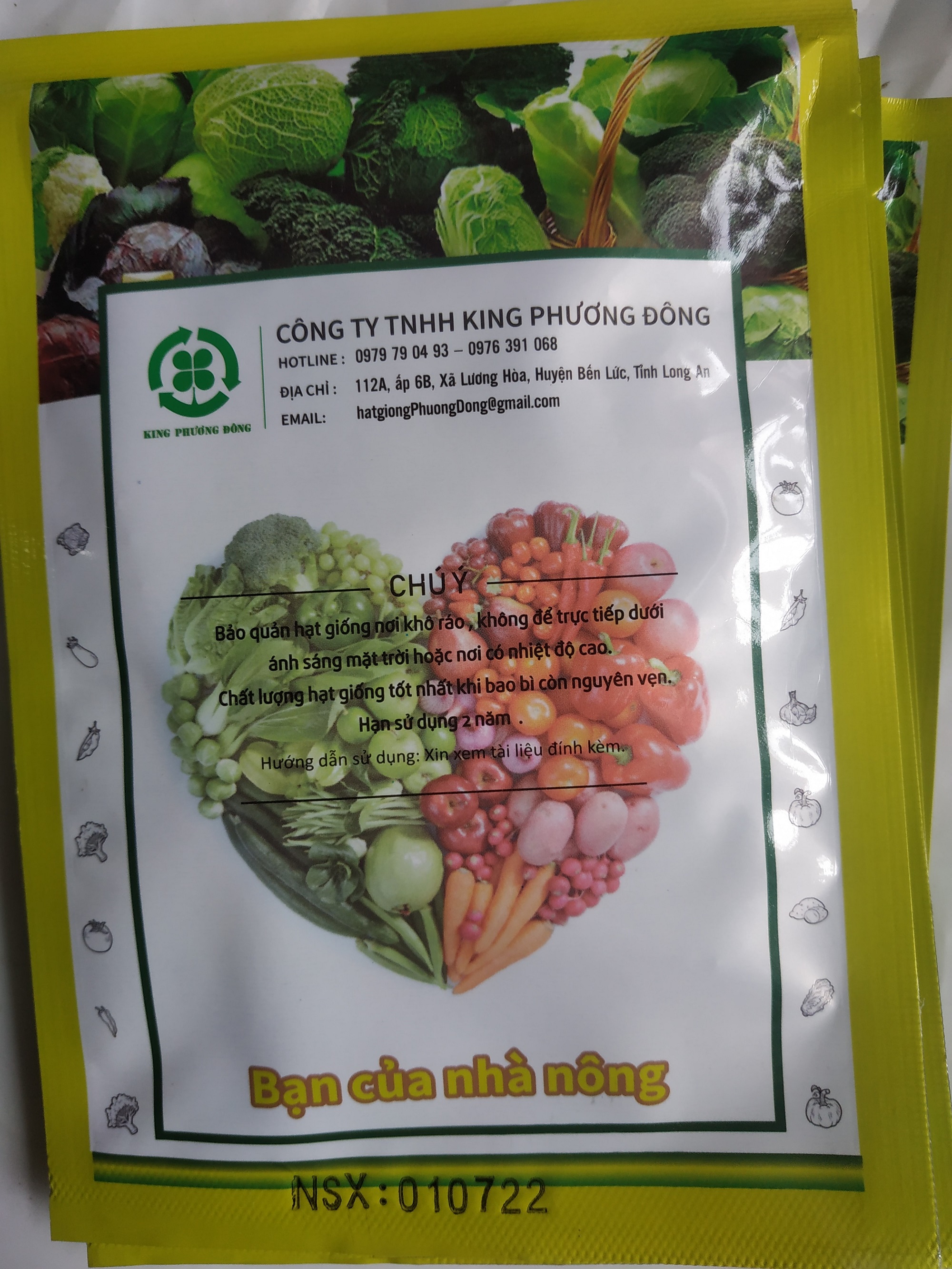 Combo 5 gói Hạt giống ĐẬU BẮP CAO SẢN  - gói 20 gram