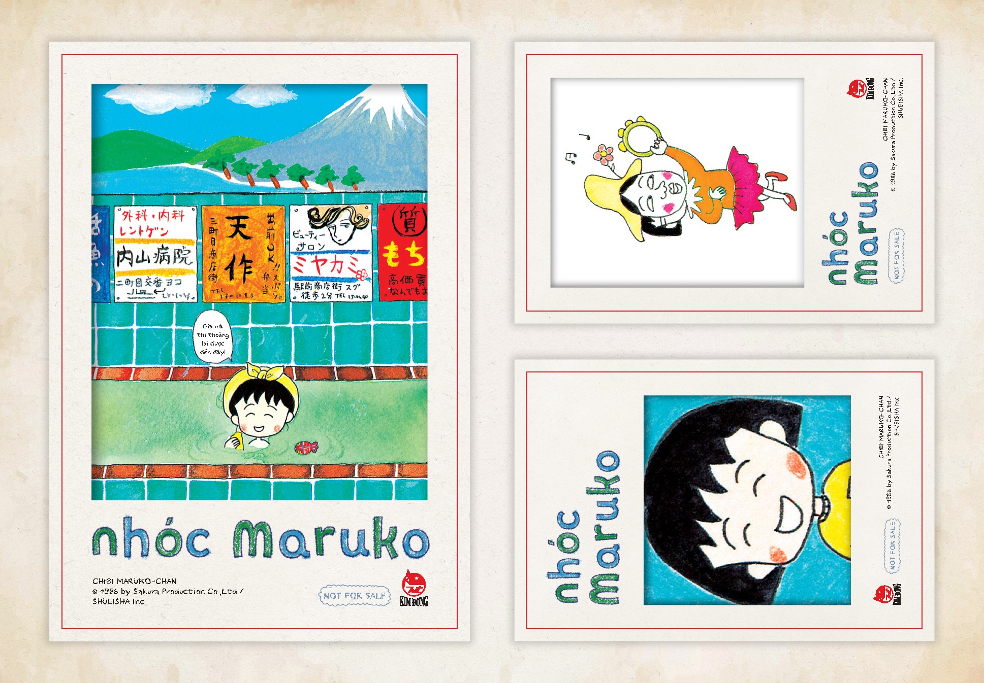 Nhóc Maruko - Tập 3 - Tặng Kèm Set Card Polaroid