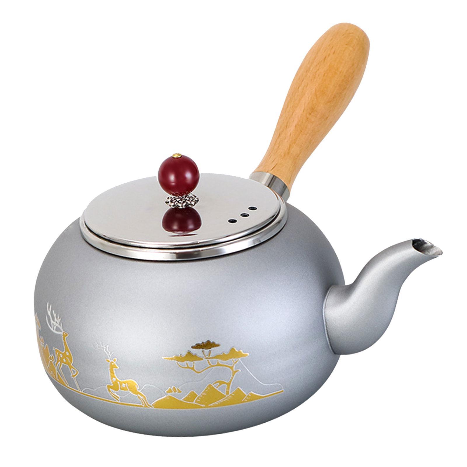 Tea Kettle Teapot Coffee Pot Garden Camp Picnic Fishing Camping Water Kettle