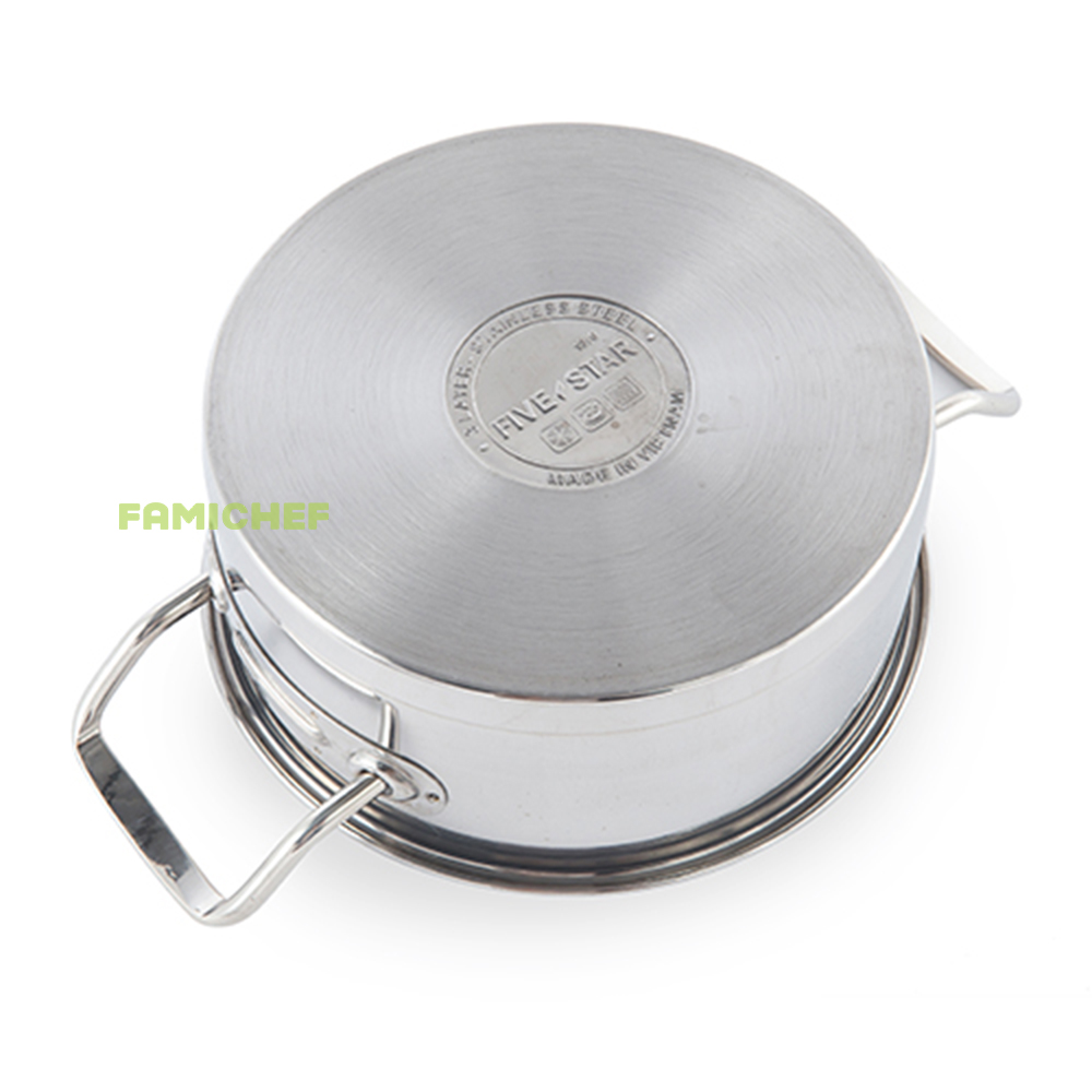 Bộ nồi quánh inox 3 đáy FiveStar FS-B3021