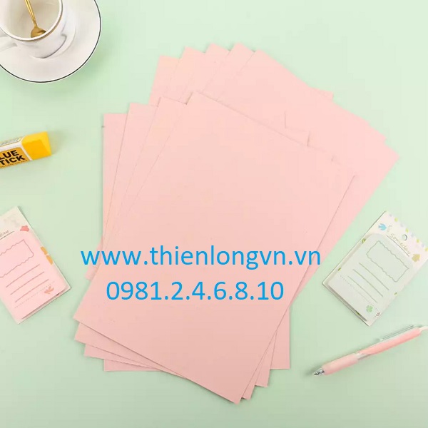 Giấy thủ công đa năng M&amp;G - APYNZ472 màu hồng