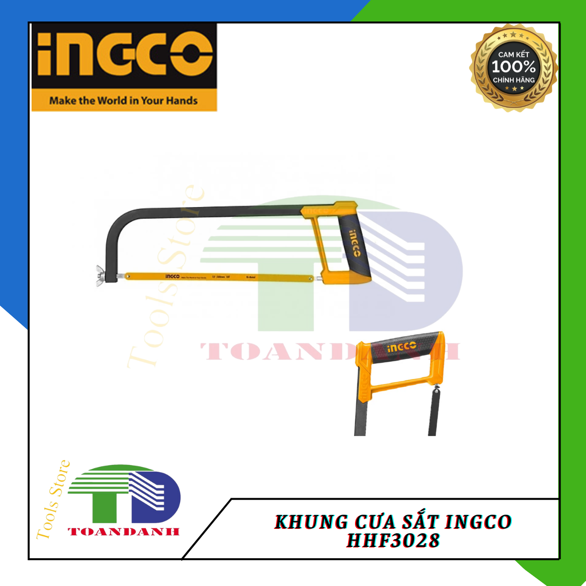 Khung cưa sắt Ingco HHF3028 