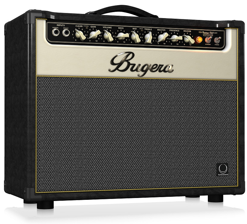 BUGERA V22-INFINIUM 22-Watt Vintage 2-Channel Tube Combo Amp-Hàng Chính Hãng