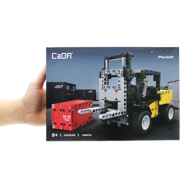 Đồ Chơi Lắp Ráp Xe Nâng Kỹ Thuật Forklift - CaDA C65002W (388 Mảnh Ghép)