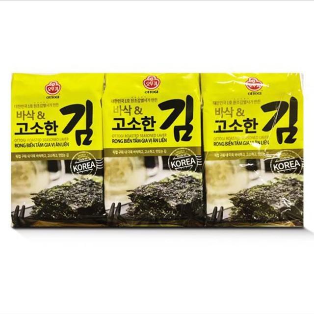 Rong biển tẩm gia vị ăn liền Ottogi 12.6g