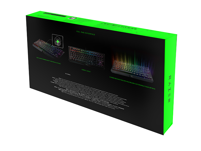 Bàn phím Razer Blackwidow X Tournament Chroma_Hàng chính hãng