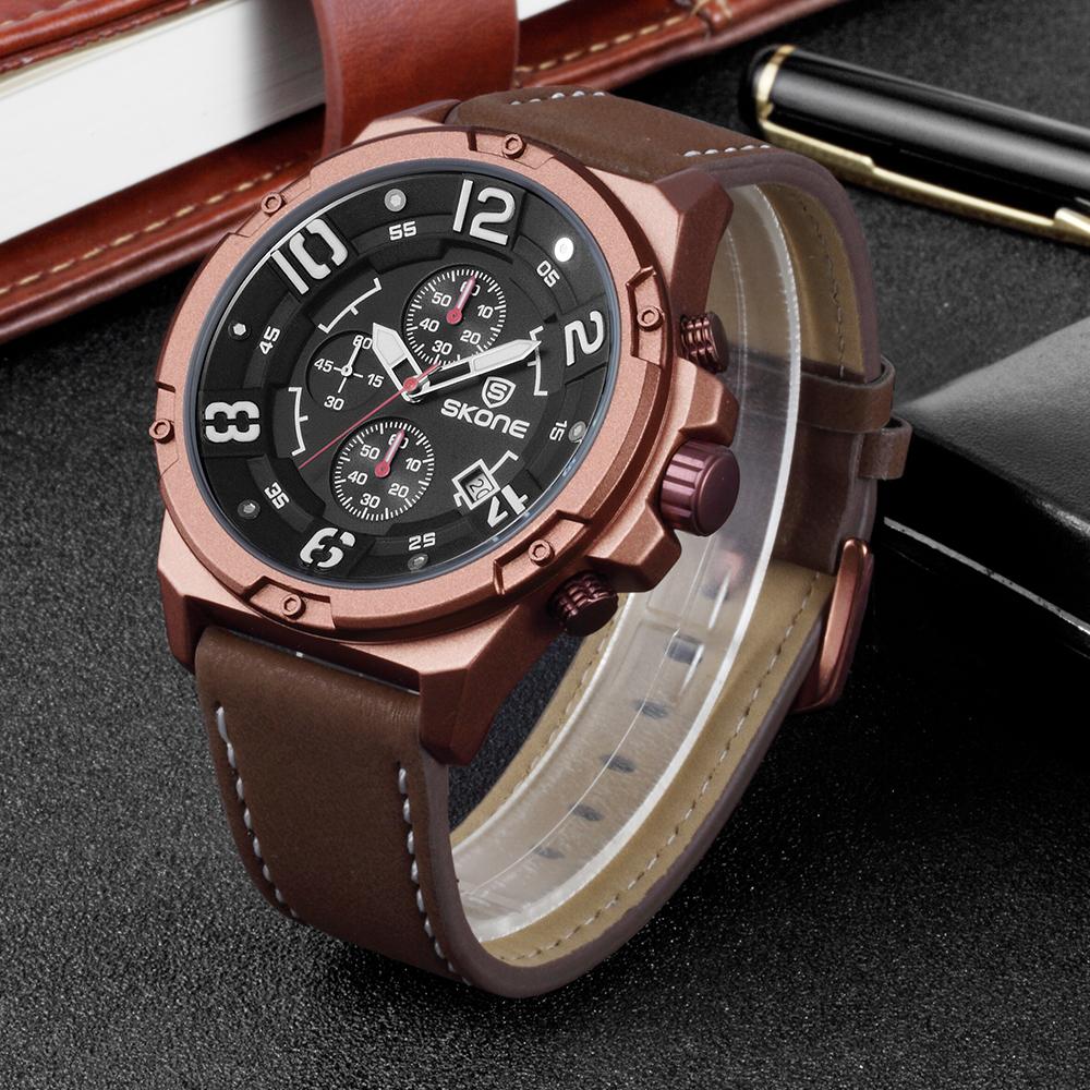 Đồng hồ SKONE Fashion Casual thạch anh chống nước 3ATM