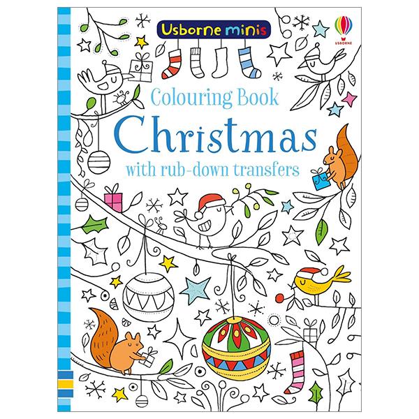 Hình ảnh Colouring Book Christmas With Rub-Down Transfers