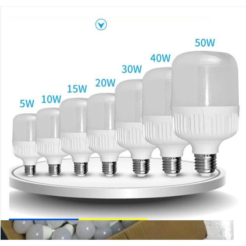 Bóng đèn Led trụ 5W-10W-15W-20W-30W-40W siêu sáng, tiết kiệm điện E27