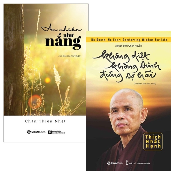 Combo Không Diệt Không Sinh Đừng Sợ Hãi + An Nhiên Như Nắng