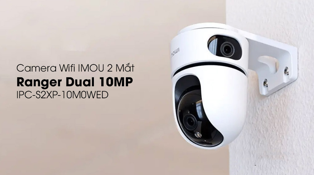 Camera Wifi IMOU Ranger Dual 6MP IPC-S2XP-6M0WED 2 Mắt-hàng chính hãng