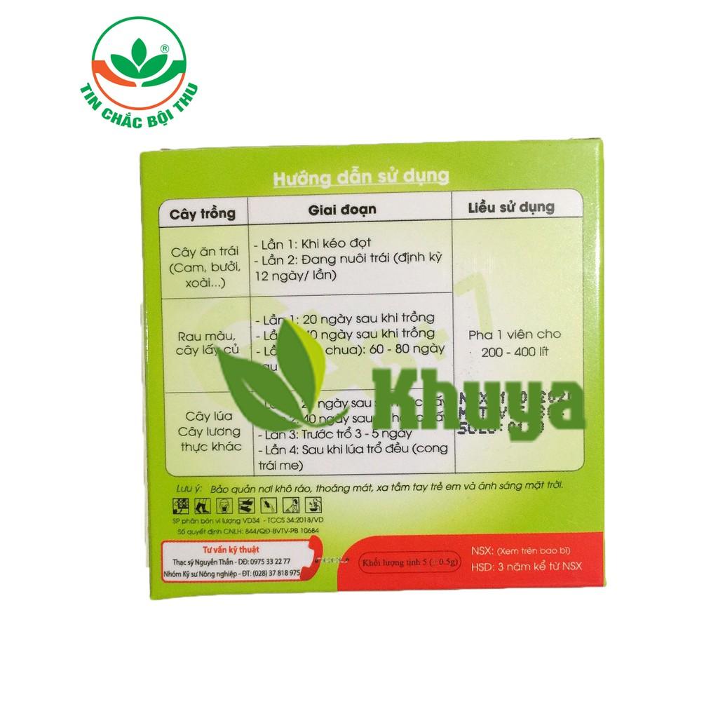 Viên sủi Ga3+7 hoăc Ga4+7 viên 5gr Lớn trái Kích chồi Vọt hoa