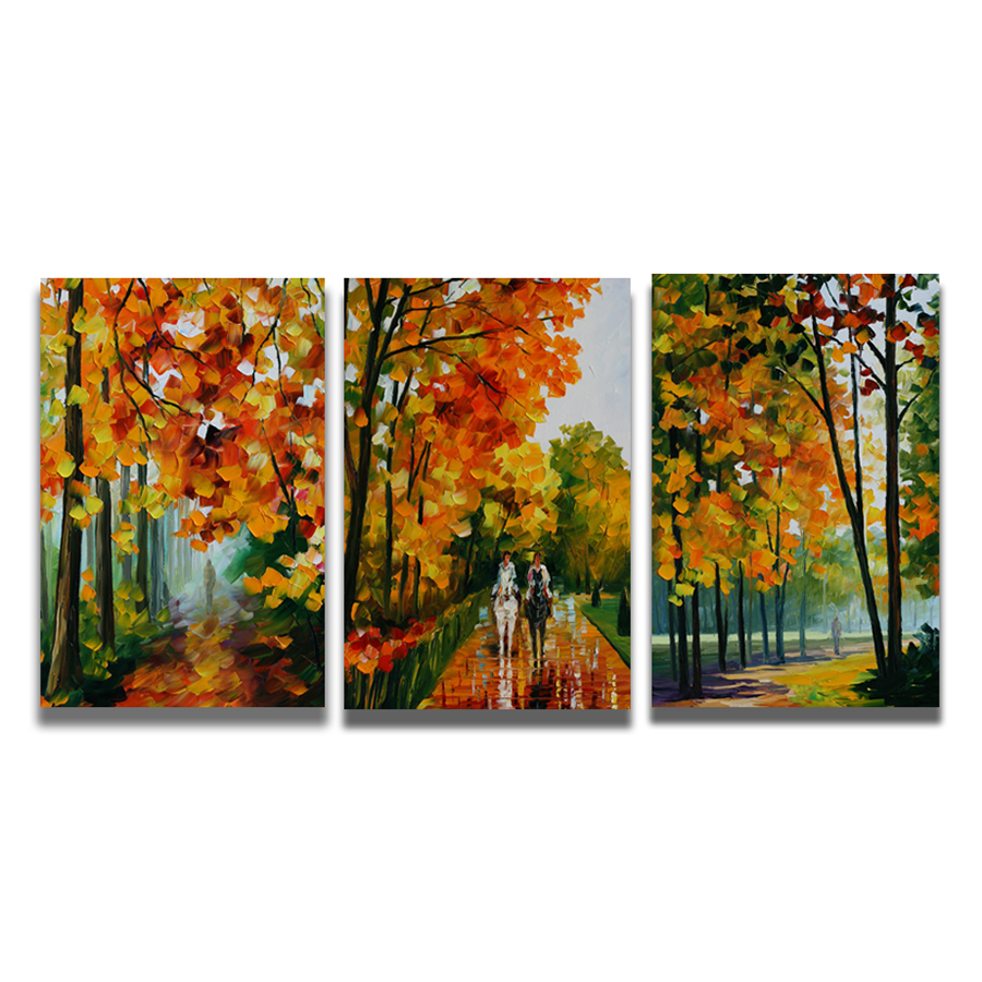 Bộ 3 Tranh Canvas - Tặng Kèm Đinh Treo Tranh Chuyên Dụng - Khung Hình Phạm Gia PG97