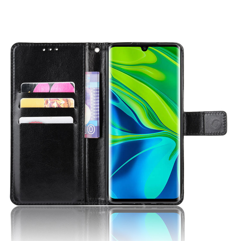Bao da dành cho Xiaomi Mi CC9 Pro dạng ví Wallet leather cao cấp có quai gập