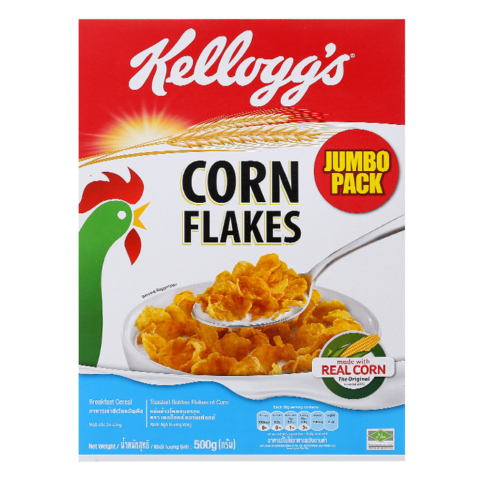 Ngũ Cốc Ăn Sáng Kellogg's Corn Flakes  500g