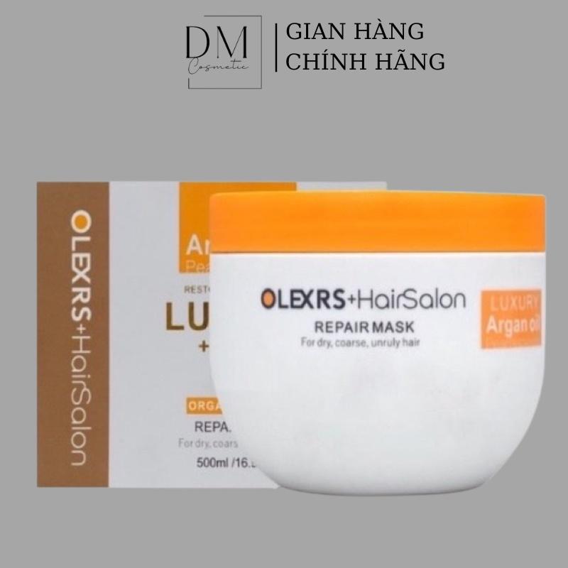 Kem ủ tóc phục hồi siêu mượt Olexrs Hair Salon Luxury Repair Mask 500ML