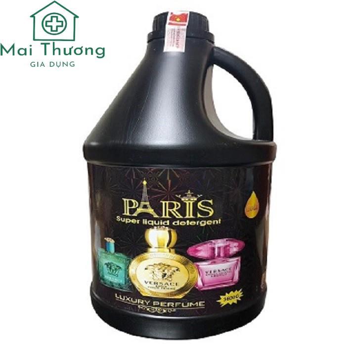 Nước Giặt Paris Hương Hoa Pháp Chai 3,6LGiặt Xả 2 Trong 1