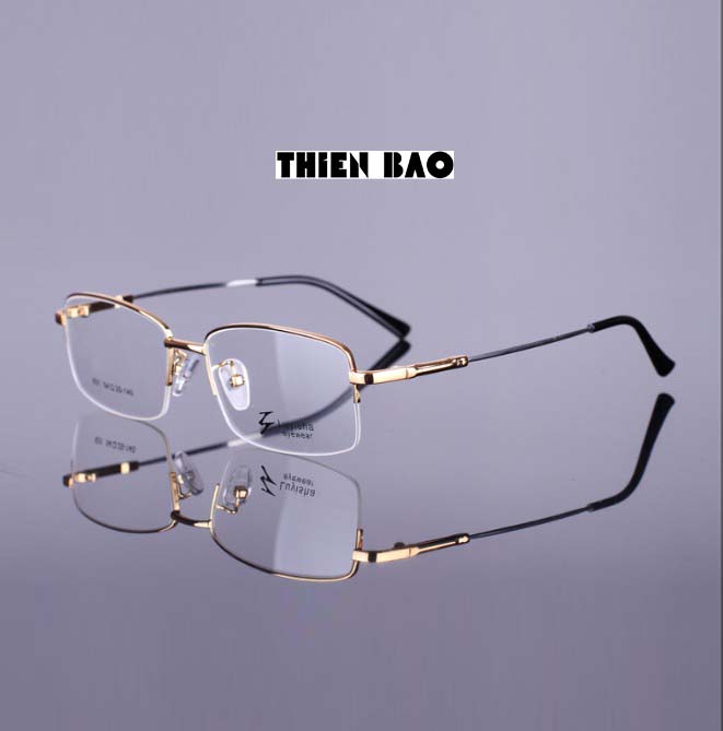 Gọng kính xẻ cước titan càng siêu dẻo trẻ trung Nam nữ KV367 Hàng đẹp bền mạ sơn cực đẹp loại I