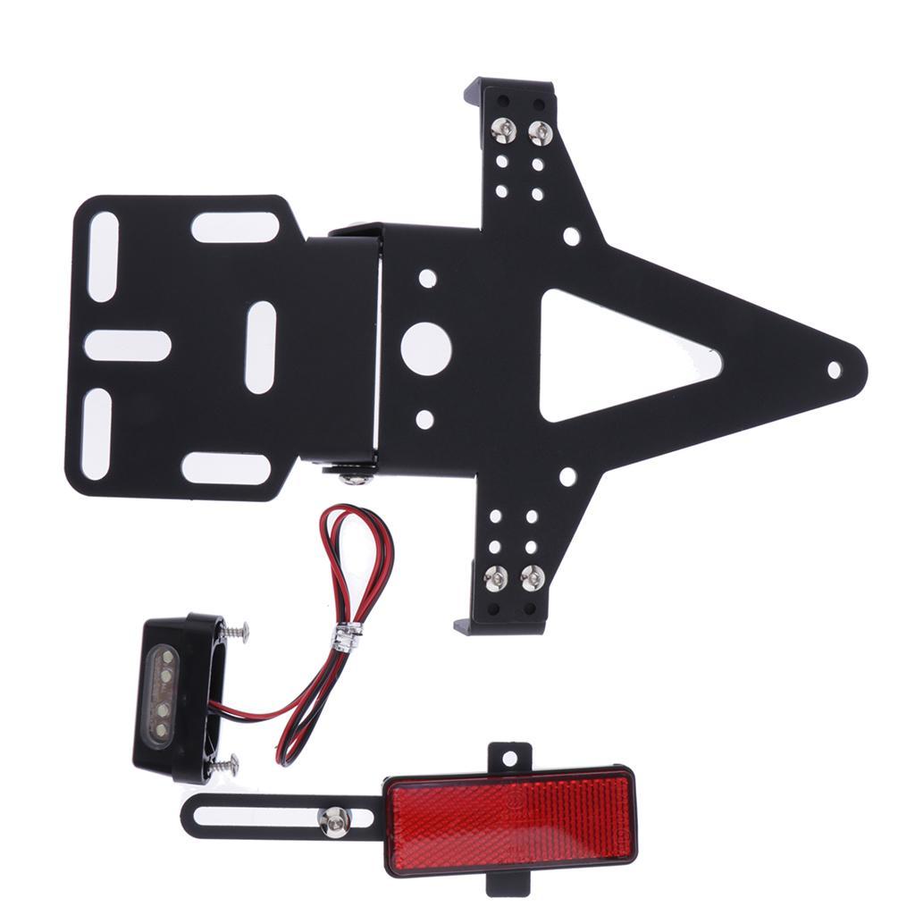 Bracket Rear Light Motorcycle CNC License Plate Holder