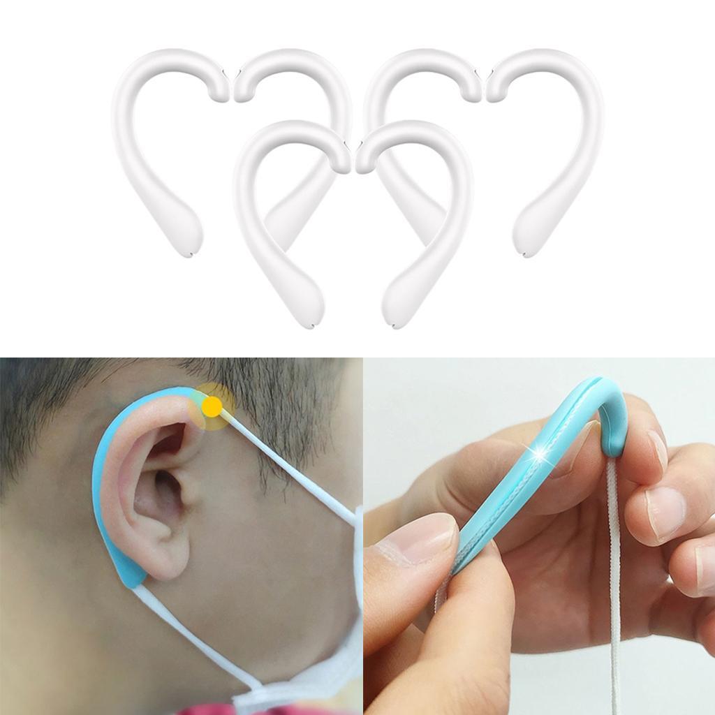 3pairs   Ear Hook White