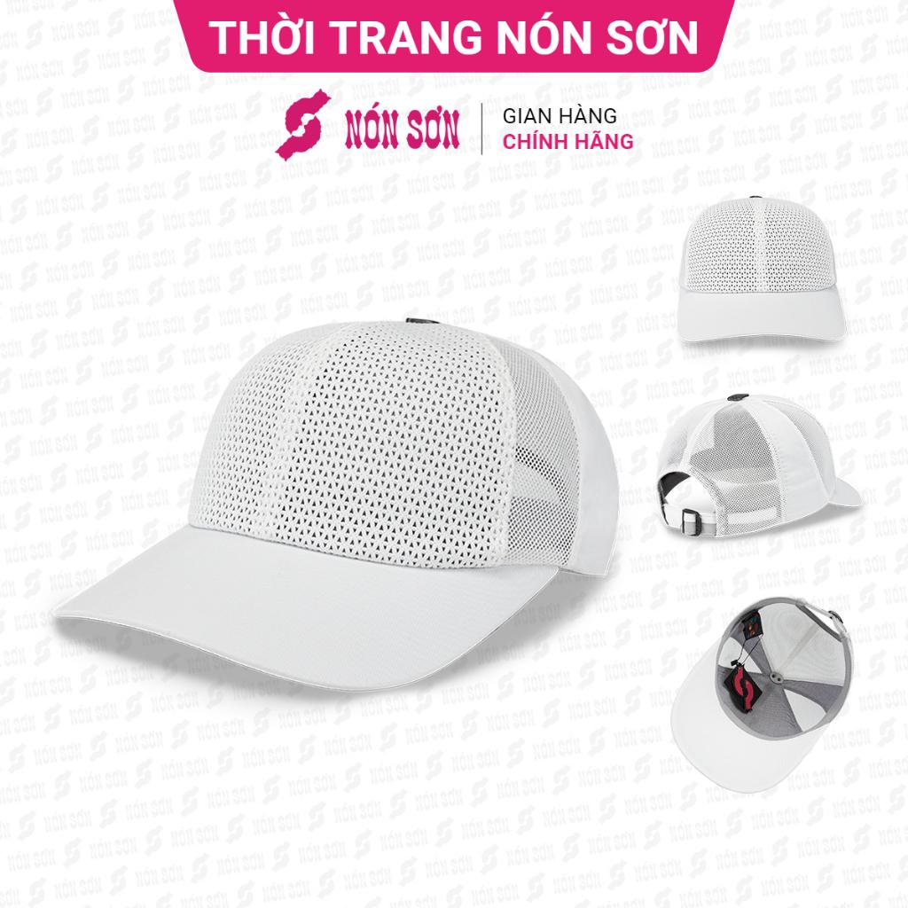 Mũ kết lưỡi trai nam nữ thời trang NÓN SƠN-MC020-TR1