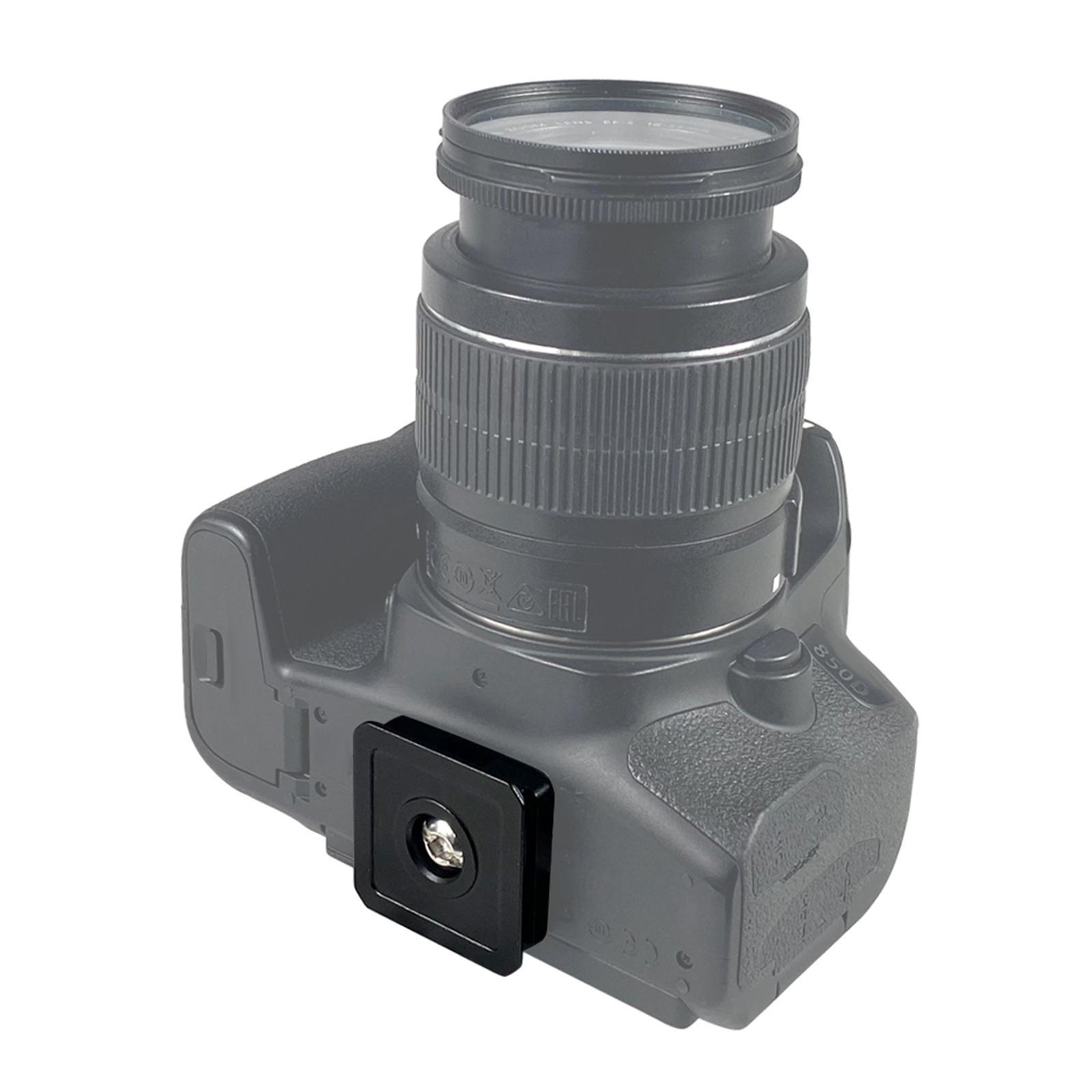 Replacement Quick Release Plate Camera Mount Adapter Clamp for Digital Camera Slr