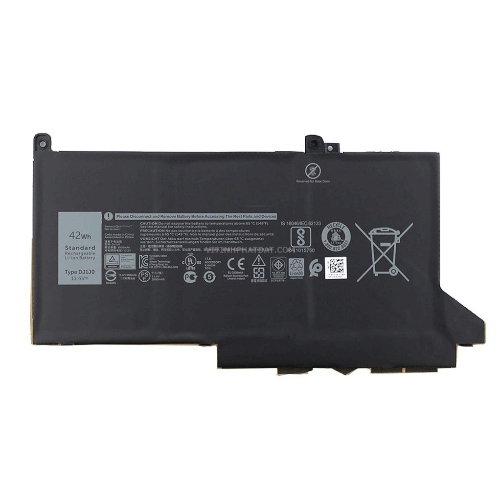 PIN dành cho DELL DJ1JO 42WH CHO DELL LATITUDE 7280 7480