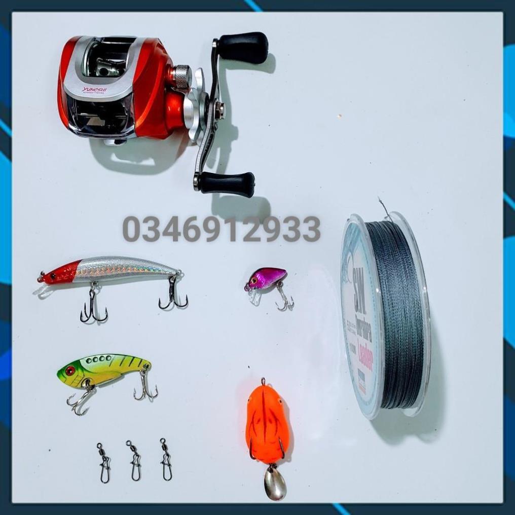 Bộ Cần Lure Máy Ngang Giá Rẻ 2 ngọn Fishing of catch Cam Kết Hàng Chuẩn