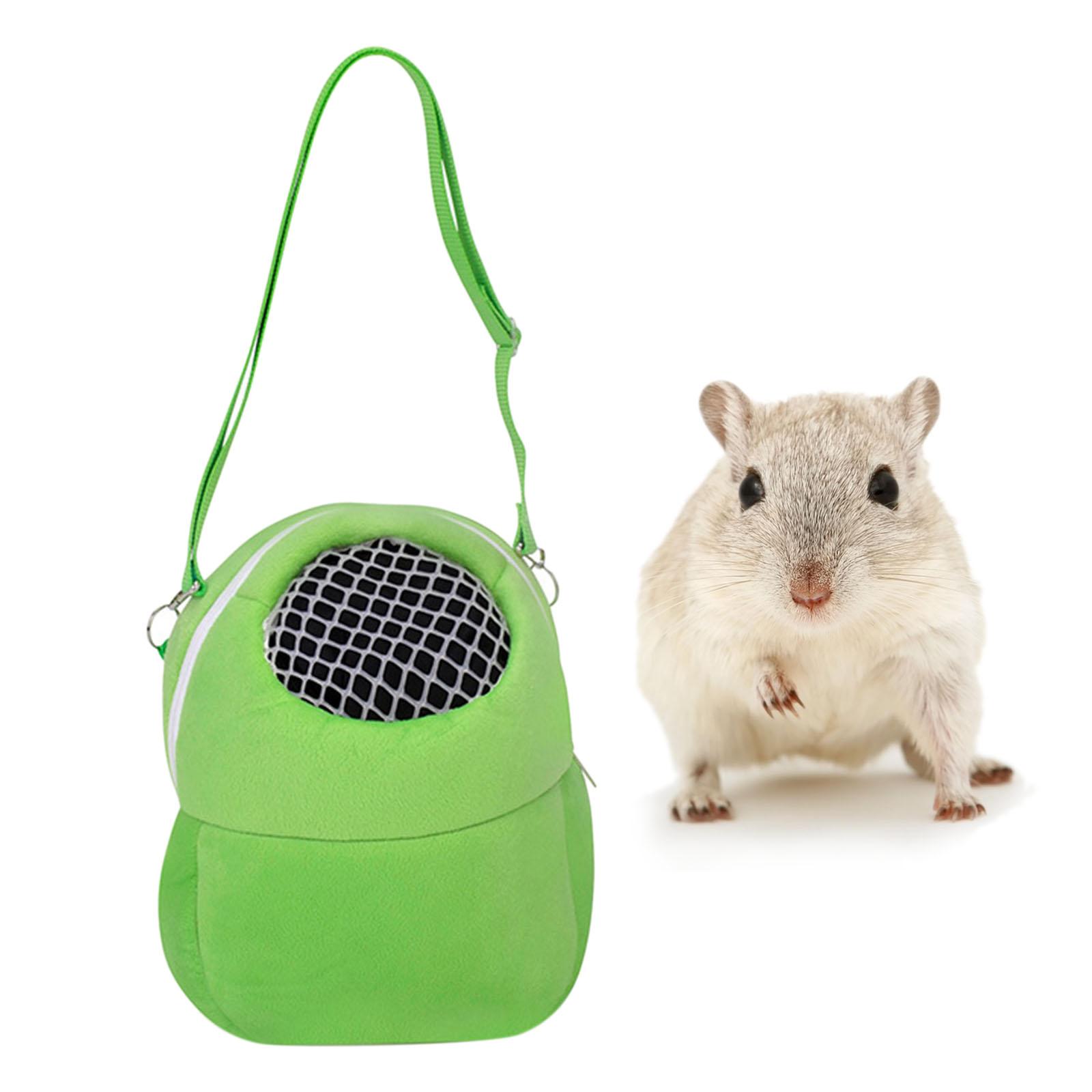 Pet Small Animal Carrier Bag Travel Warm Cage Hamster Pouch