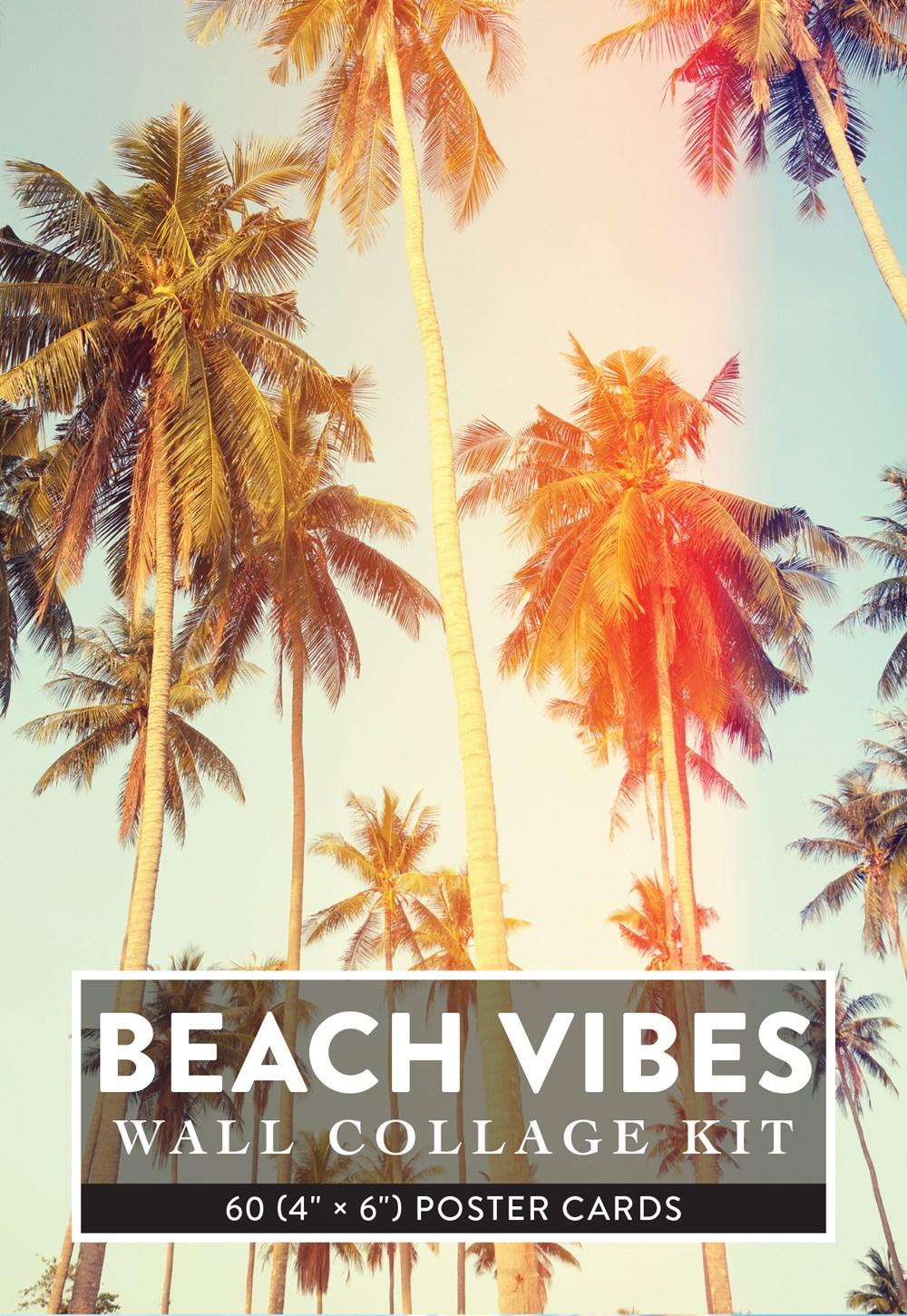 Sách - Beach Vibes Wall Collage Kit - 60 (4" × 6") Poster Cards by Unknown (US edition, Cards)