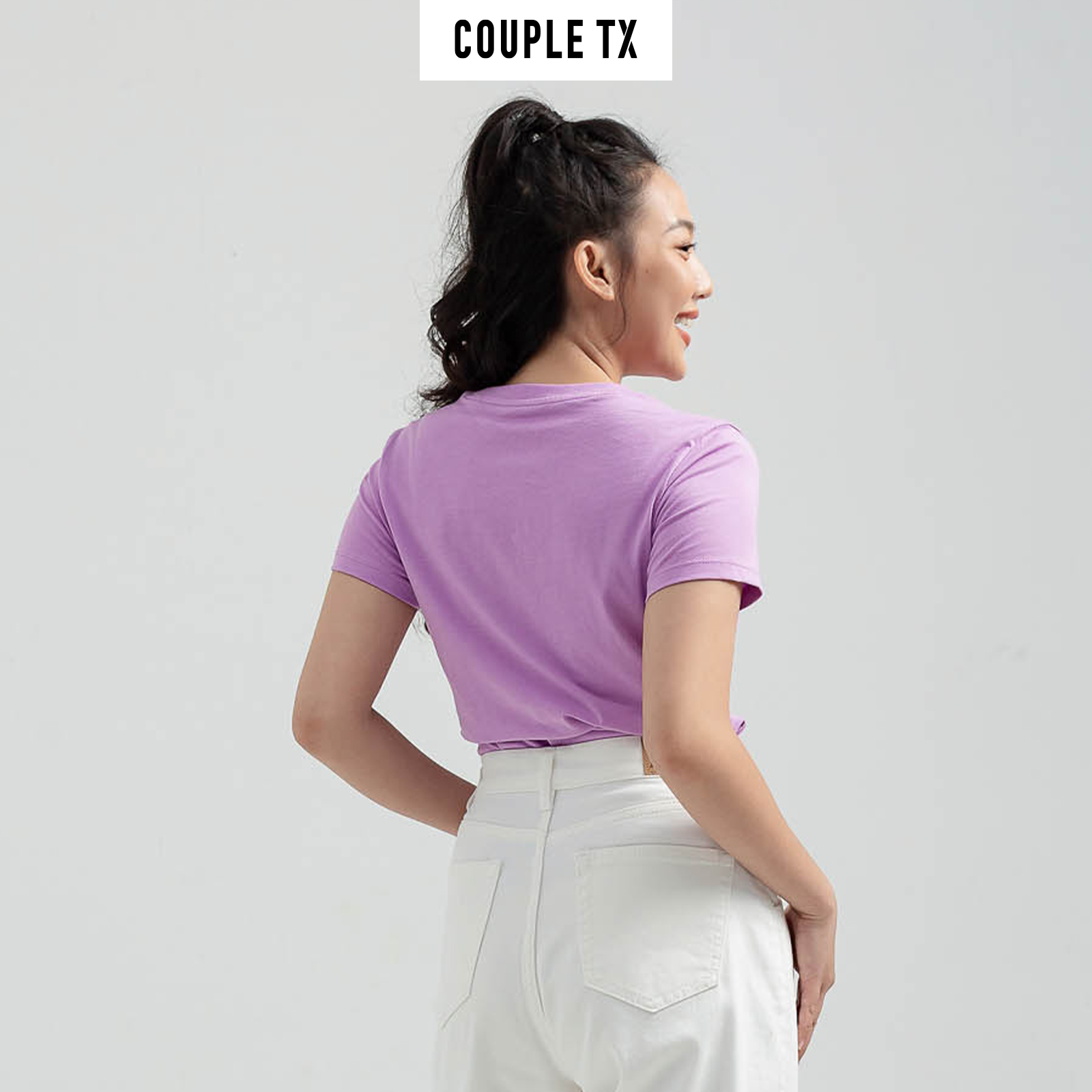 COUPLE TX - Áo Thun Nữ Slim In The World WTS 2205