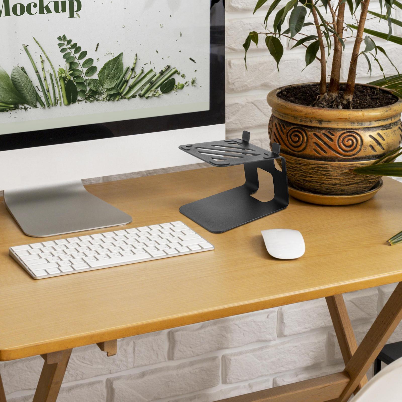 2Pcs Speaker Desktop Stand Study Room Bedroom Speaker Table Mount Bracket