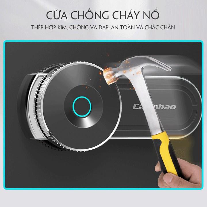 Két Sắt Mini Calenbao - Két Sắt Cá Nhân - Độ Bảo Mật Cao - Chống Cháy Nổ T393