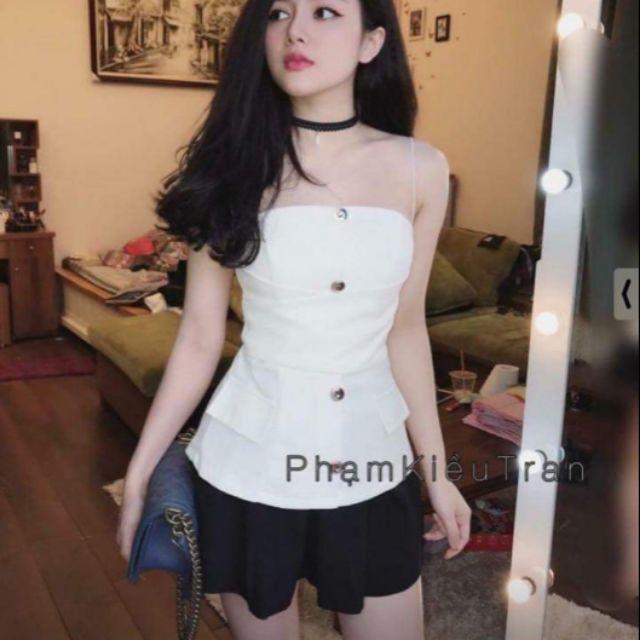 Sét cúp bèo 2 nắp váy xòe