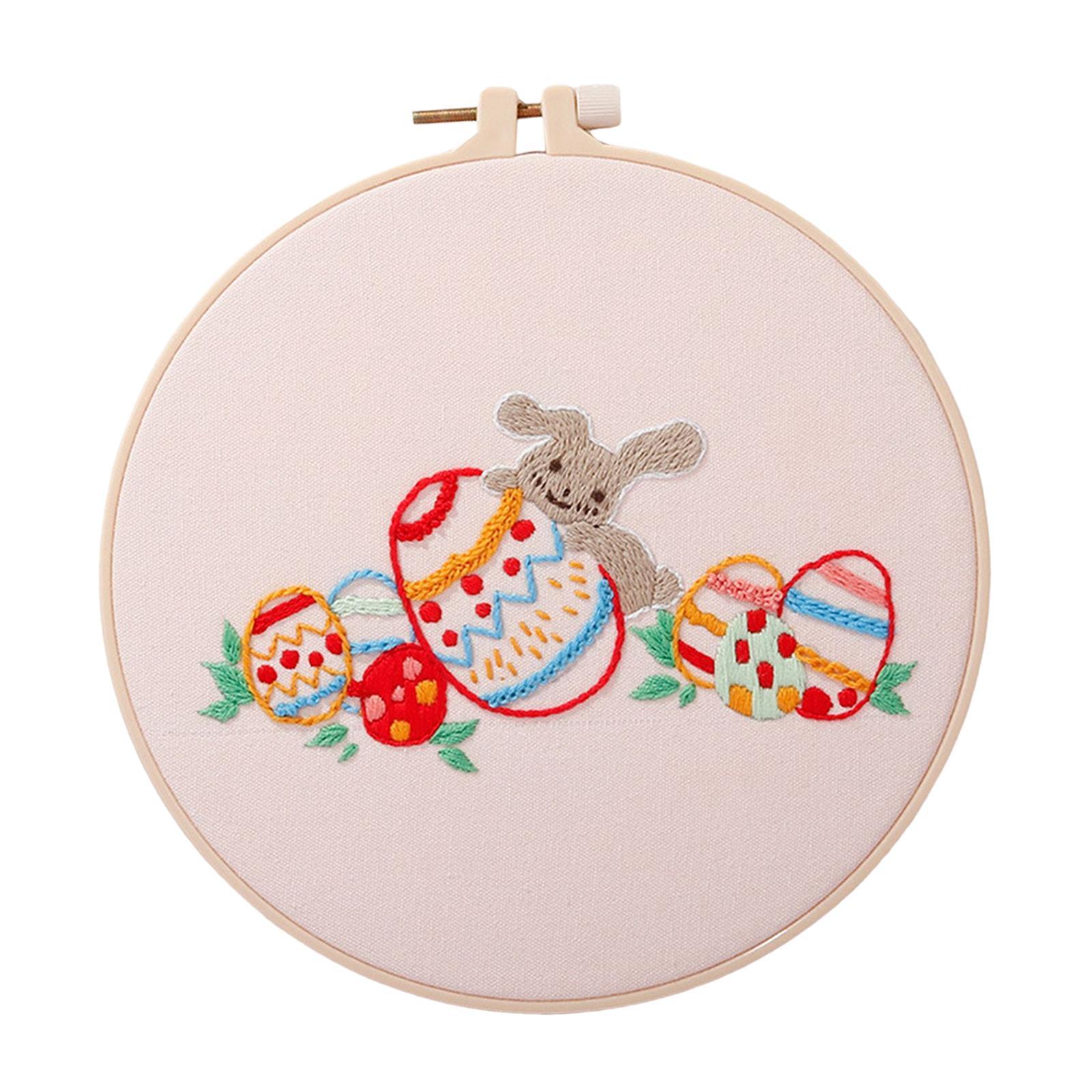 Embroidery Starter Sewing for Beginners Cross Stitch Needlework Gift