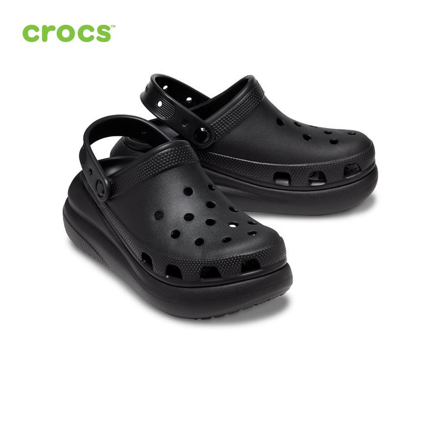 Giày lười unisex Crocs FW Classic Clog U Crush Black - 207521-001