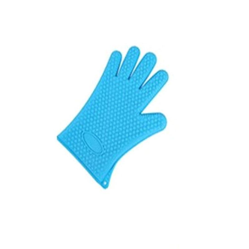 1PC Silicone Glove Kitchen Heat Resistant Gloves Temperature Gloves Cooking Baking BBQ Oven Gloves Kitchen Baking Accessorie Hot